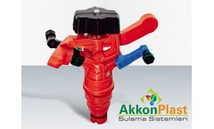Akkon - Model A10 Irrigation Head (Single Nozzle) - Sprinkler Irrigation System