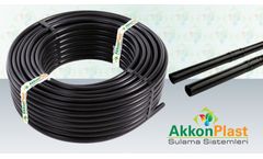 Akkon - Model Round Type Drip Irrigation Pipes - Drip Irrigation