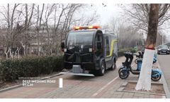 Road Deep Washing & Sweeper Cleaning Washer Truck ----Baiyi-C30 - Video