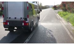 High Pressure Street Cleaning Washer Road Washing Truck----BY-C15 - Video