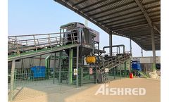 Industrial Waste Shredding for Recycling & Refuse Derived Fuel RDF