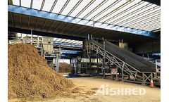 Shredding Plant for Biomass Fuel Processing