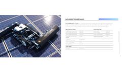 hyCLEANER - Model SOLAR facelift - Solar Panel Cleaning Robot Datasheet