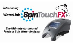 The Innovative WaterLink Spin Touch FX by LaMotte Company for Aquaculture and Aquarium Systems - Video