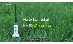 FS21 Sensor - Installation Video