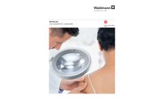 Waldmann - Model OPTICLUX - Robust Magnifier For Medical Use - Brochure