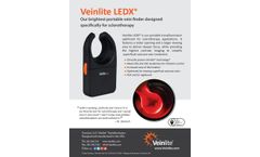 Veinlite - Model LEDX -VLEDX - Vein Finder for Sclerotherapy - Brochure