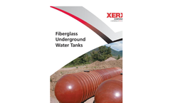 Fiberglass Underground Water Tanks Brochure