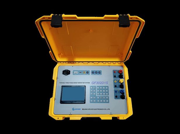 GFUVE - Model GF302D1S - PORTABLE THREE PHASE ENERGY METER TEST SYSTEM WITH REFERENCE STANDARD AND INTEGRATED CURRENT & VOLTAGE SOURCE