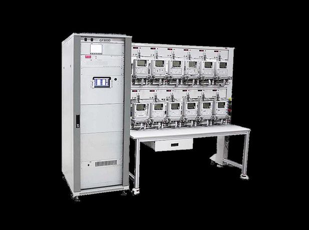 GFUVE - Model GF3000 - STATIONARY MULTI-POSITIONS THREE PHASE ENERGY METER TEST BENCH