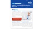 Anju - Version IRMS MAX - Medical Information Software - Brochure