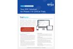 Anju - Version TrialMaster - Electronic Data Capture (EDC) Suite - Brochure