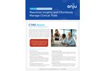 Anju - Version CTMS Master - Premier Clinical Trial Management Software - Brochure