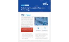 Anju - Version RTSM Master - Redefines Interactive Response Software- Brochure