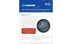Anju - Version TA Scan CRM - Tailored KOL Management Software - Brochure