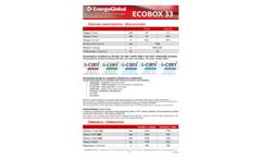 ECOBOX - Model 33 - Diesel Generator Set - Brochure