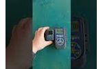 GM 100Personal radiation dosimeter use method and data comparison - Video