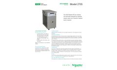 ASCO - Model 2705 - Load Bank - Brochure