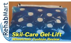 A Solid Alternative to Budget Foam - Skil-Care Gel-Lift Wheelchair Cushion Review - Video
