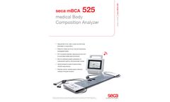 seca - Model mBCA 525 - Medical Body Composition Analyzer - Datasheet