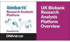UK Biobank Research Analysis Platform Overview - Webinar - Video