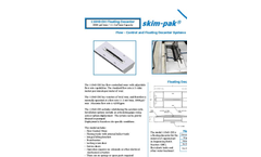 Skim-pak - Model 11840-DH - Flow - Control and Floating Decanter Systems - Brochure