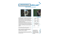 Skim-pak - 8500-SA - Smart Skimmer For Oil Processor Brochure