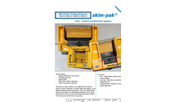 Skim-pak - Model ABS - 2300-SH; 4300-SH; 18300-SH; 20300-SH - Plastic Flow - Control and Floating Skimmer Systems  - Brochure