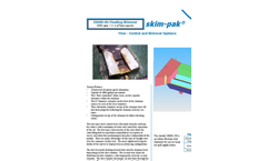 Skim-pak - Model 25600-SH - Flow - Control and Floating Skimmer Systems - Brochure