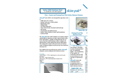 Skim-pak - Model 4000 Series - Stainless Steel Flow - Control and Floating Fixed Weir Surface Skimmer Systems - Brochure