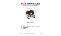 LeakTronics - Complete Leak Locator Kit Flash System - Manual