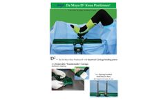 DE MAYO D2 - Knee Positioner - Brochure