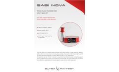 GABI Nova - Radio Flow Monitor for Spect and Pet - Datasheet
