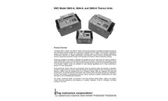 King Nutronics - Model 4200 - Portable Dry Well Temperature Calibrator - Brochure