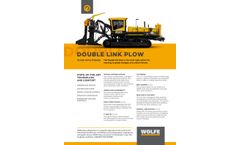 Wolfe - Double Link Plow - Brochure