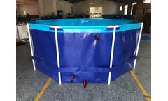 Reliance - China Aquaculture Biofloc Fish Farming Tanks Pvc Tarpaulin Round Fish Farm Tank