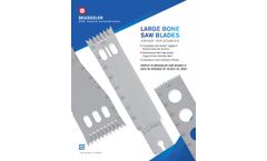 Brasseler - Replacement Large Bone Saw Blades - Brochure