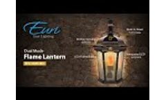 Euri Lighting LED Flame Lantern- Video