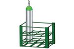 FWF - Model 1105HD - Heavy Duty Oxygen Cylinder Rack For 12 D or E (4.38 Inch DIA) Style Oxygen Cylinders