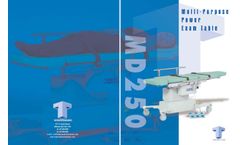 Tower Medical Systems - Model MD-250 - Multi-Purpose Power Exam Table - Brochure