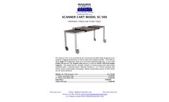 Tower Medical - Model SC-500 - Scanner Cart - Brochure