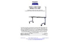 Tower Medical - Model FCA-1000 - Fixed C-Arm Table- Brochure
