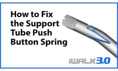 iWALK3.0 Support - How to Fix Push Button Spring Inside Support Tube - Video