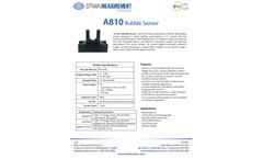 SMD - Model A810 - Bubble Sensor - Brochure