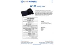 SMD - Model W100 - Medical Reagent Scale 450 Gram - Datasheet