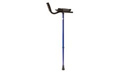 Walk Easy - Model 410 - Adult Platform Crutch With Velcro Sleeve