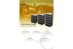 GokWh - Model GO-BOX-LV 30.7 - 51.2V 30.7kWh LV Stack Battery Storage System  - Brochure