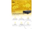 GoKWh - Model GO-RM-LV 10.2 - 51.2V 200Ah 10.2kWh Rack-Mounted Battery Storage System - Brochure