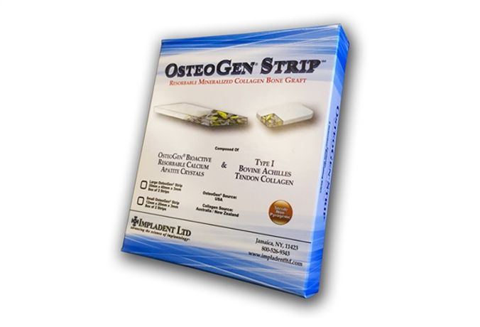 OsteoGen - Model OS - Strip - Resorbable Mineralized Collagen Bone Graft