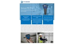 IRISS - Model Sonus PD Pro - PD Detection of HV Assets with Data Synchronization - Brochure